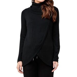 Ripe Black Maternity/Nursing Sweater